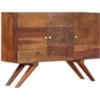 Berkfield Home Sideboard Brown Solid Reclaimed Wood 110x30x75 cm | Size: 110 x 30 x 75 cm