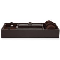WOLF Men's Blake Valet Tray With Cuff in Brown