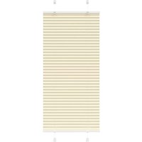 Berkfield Home Pleated Blind Cream 60x100 cm Fabric Width 59.4 cm Polyester
