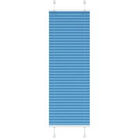 Berkfield Home Pleated Blind Blue 40x100 cm Fabric Width 39.4 cm Polyester