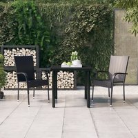 3 Piece Outdoor Dining Set