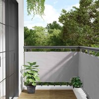 Berkfield Home Balcony Privacy Screen Grey 600x120 cm PVC