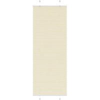 Berkfield Home Pleated Blind Cream 75x200 cm Fabric Width 74.4 cm Polyester