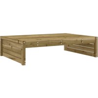 Berkfield Home Garden Footstool 120x80 cm Impregnated Wood Pine in Brown