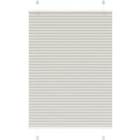 Berkfield Home Pleated Blind Light Grey 85x150 cm Fabric Width 84.4 cm Polyester