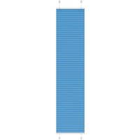 Berkfield Home Pleated Blind Blue 40x200 cm Fabric Width 39.4 cm Polyester