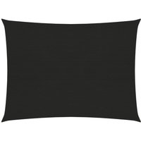 Berkfield Home Sunshade Sail 160 g/m ² Black 3.5x4.5 m HDPE