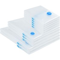 Berkfield Home Vacuum Storage Bags - Set of 10 in 3 Sizes in White