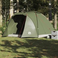 Berkfield Home Fishing Tent 2-Person Olive Green Waterproof