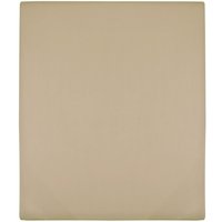 Berkfield Home Jersey Fitted Sheet Taupe 160x200 cm Cotton
