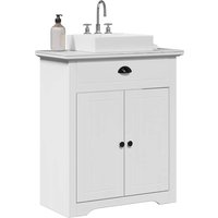 Berkfield Home Bathroom Sink Cabinet BODO White 70x35x80 cm | Size: 70 x 35 x 80 cm