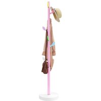 Berkfield Home Coat Stand Pink 172 cm Powder-coated Iron