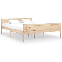 Berkfield Home Bed Frame Solid Pinewood 120x200 cm | Size: Small Double
