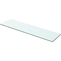 Berkfield Home Shelf Panel Glass Clear 60x12 cm