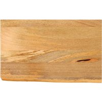 Table Top Live Edge 50x20x2.5 cm Solid Wood Mango