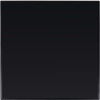 Berkfield Home Table Top Tempered Glass Square 700x700 mm in Black