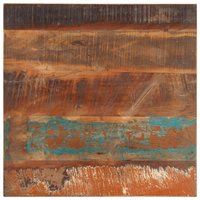 Berkfield Home Square Table Top 60x60 cm 25-27 mm Solid Reclaimed Wood