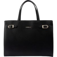 FIORELLI Women's Etta Buckle Satchel Bag in True Black