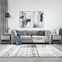 Berkfield Home Coffee Tables 2 pcs Grey Sonoma 50x46x50 cm Engineered Wood | Size: 50 x 46 x 50 cm