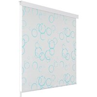 Berkfield Home Shower Roller Blind 120x240 cm Bubble in White