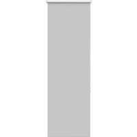 Berkfield Home Roller Blind Blackout Light Grey 50x175 cm Fabric Width 45.7 cm Polyester