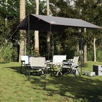 Berkfield Home Camping Tarp Grey & Orange 300x294 cm Waterproof