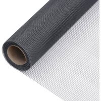 Berkfield Home Mesh Screen Fiberglass 60x1000 cm Grey