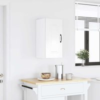 Kitchen Wall Cabinet Kalmar High Gloss Engineered Wood