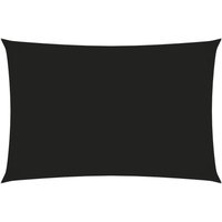 Berkfield Home Sunshade Sail Oxford Fabric Rectangular 2x4.5 m Black