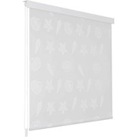 Berkfield Home Shower Roller Blind 140x240 cm Sea Star in Grey