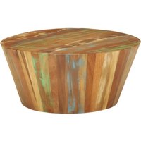 Berkfield Home Coffee Table Ø65x31 cm Solid Reclaimed Wood | Size: 65x31 cm
