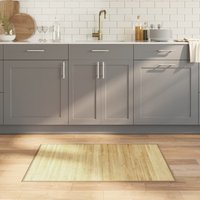 Rug Rectangular Light Natural70x100 cm Bamboo