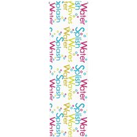 Shower Roller Blind 60x240 cm Fabric Width 56 cm