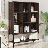 Berkfield Home Bookcase Brown Oak 102x30x141.5 cm Engineered Wood