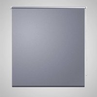 Berkfield Home Roller Blind Blackout 80 x 230 cm Grey