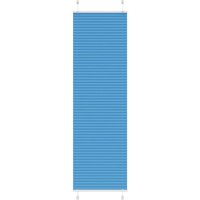 Berkfield Home Pleated Blind Blue 60x200 cm Fabric Width 59.4 cm Polyester
