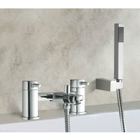 Chrome Bathroom Waterfall Mixer Tap Bathroom Taps Hand Held
