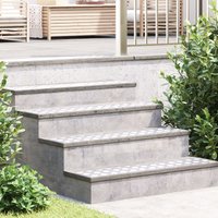 Aluminium Checker Plates 2 pcs Anti Slip 100x20 cm