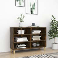 Berkfield Home Sideboard Smoked Oak 103.5x35x70 cm Engineered Wood in Brown