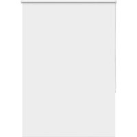 Berkfield Home Roller Blind Blackout White 90x130 cm Fabric Width 85.7 cm Polyester