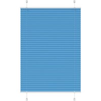 Berkfield Home Pleated Blind Blue 100x100 cm Fabric Width 99.4 cm Polyester