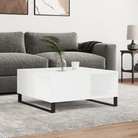 Berkfield Home Coffee Table White 80x80x36.5 cm Engineered Wood