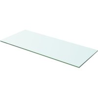 Berkfield Home Shelf Panel Glass Clear 60x20 cm