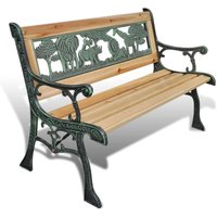 Garden Bench 84 cm Wood