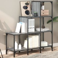 Bookcase Sonoma 92x30x102 cm Engineered Wood & Metal x 30 x 102 cm