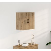 Wall Mounted Cabinet Artisan Oak 60x31 5x60 cm Engineered Wood