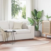 Rug HUARTE Sand 100x200 cm Oval