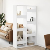 Berkfield Home Room Divider White 100x33x175 cm Engineered Wood | Size: 100 x 33 x 175 cm