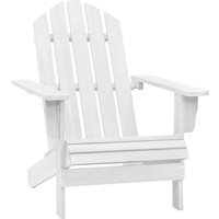 Berkfield Home Garden Chair Wood White