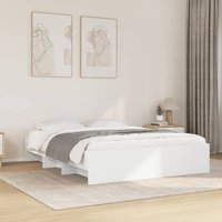 Bed Frame without Mattress 150x200 cm King Engineered Wood